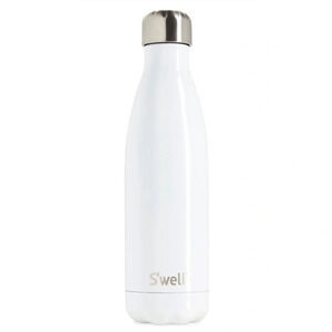 S'well 'Angel Food' Insulated Stainless Steel Water Bottle, White, 25oz